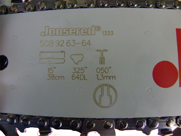 Información espada jonsered - AgroGarden