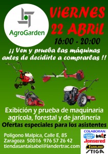 Puertas abiertas Agrogarden 22 Abril 2016